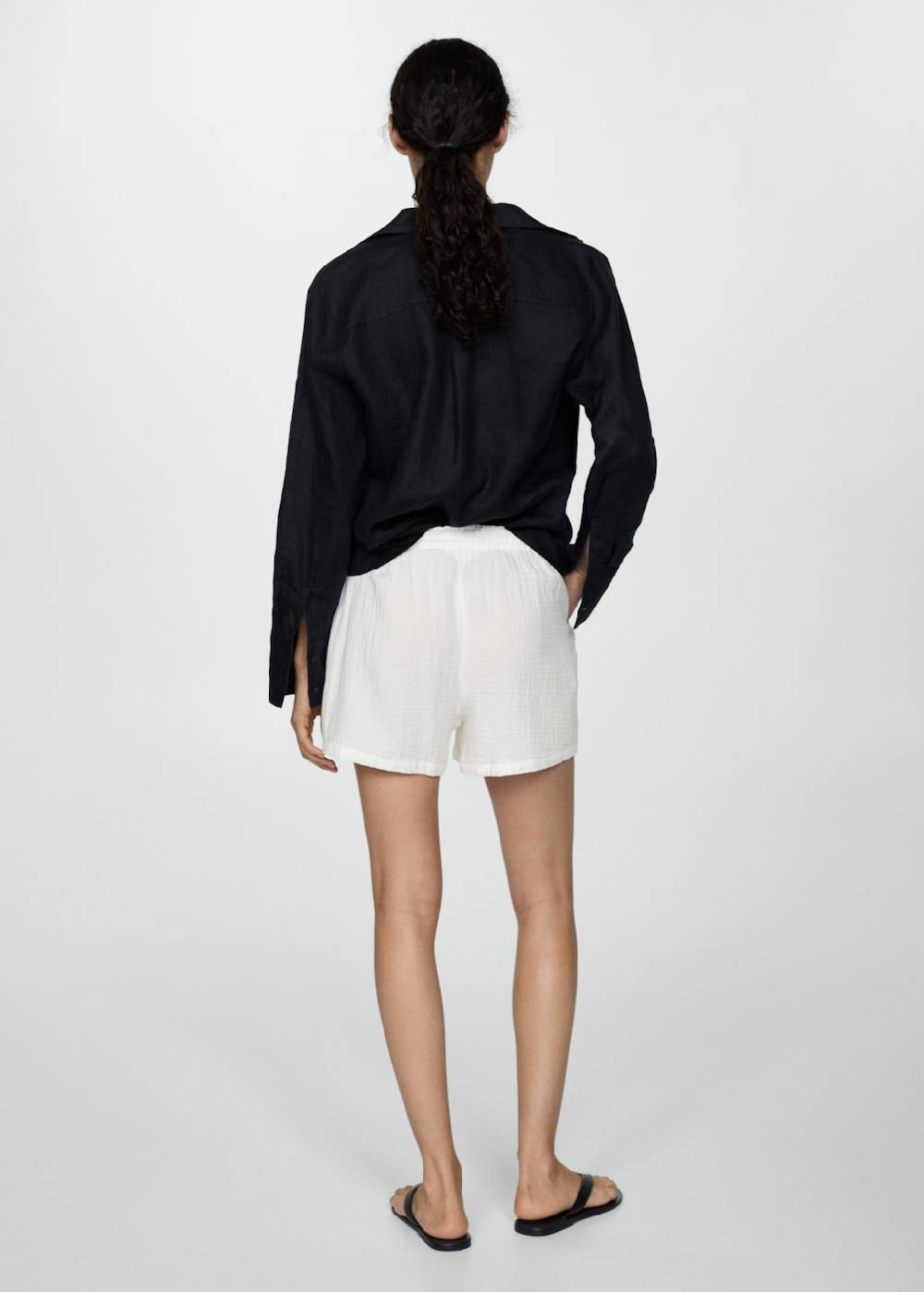 Mango Baumwollshorts mit Stretchbund Exklusivangebot