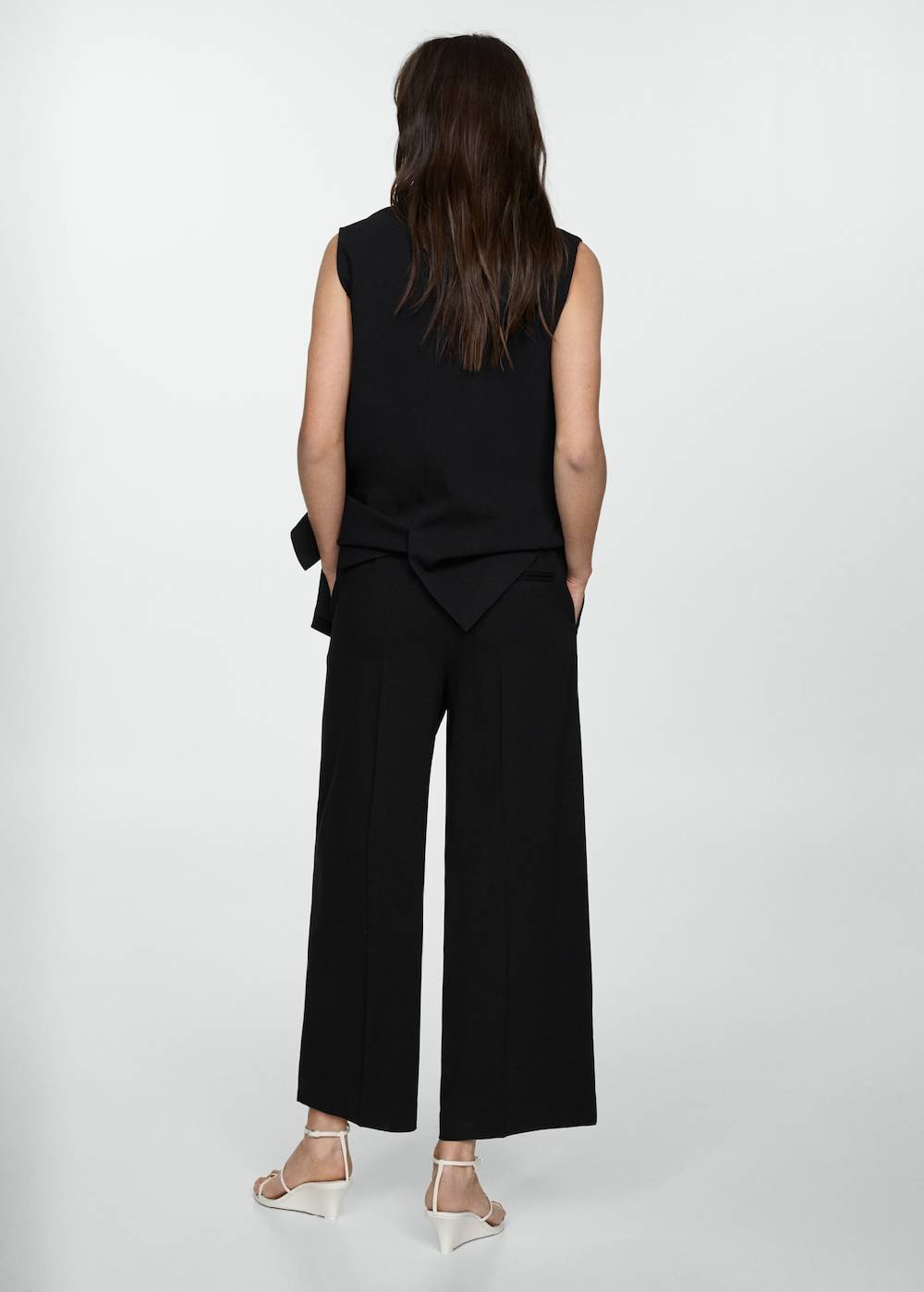 Mango Culotte mit Bundfalten Black Friday