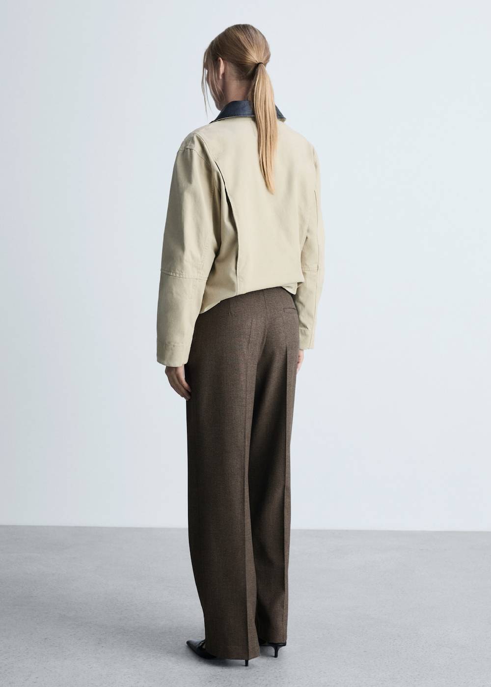 Mango Gerade, fließende Hose Cyber Monday