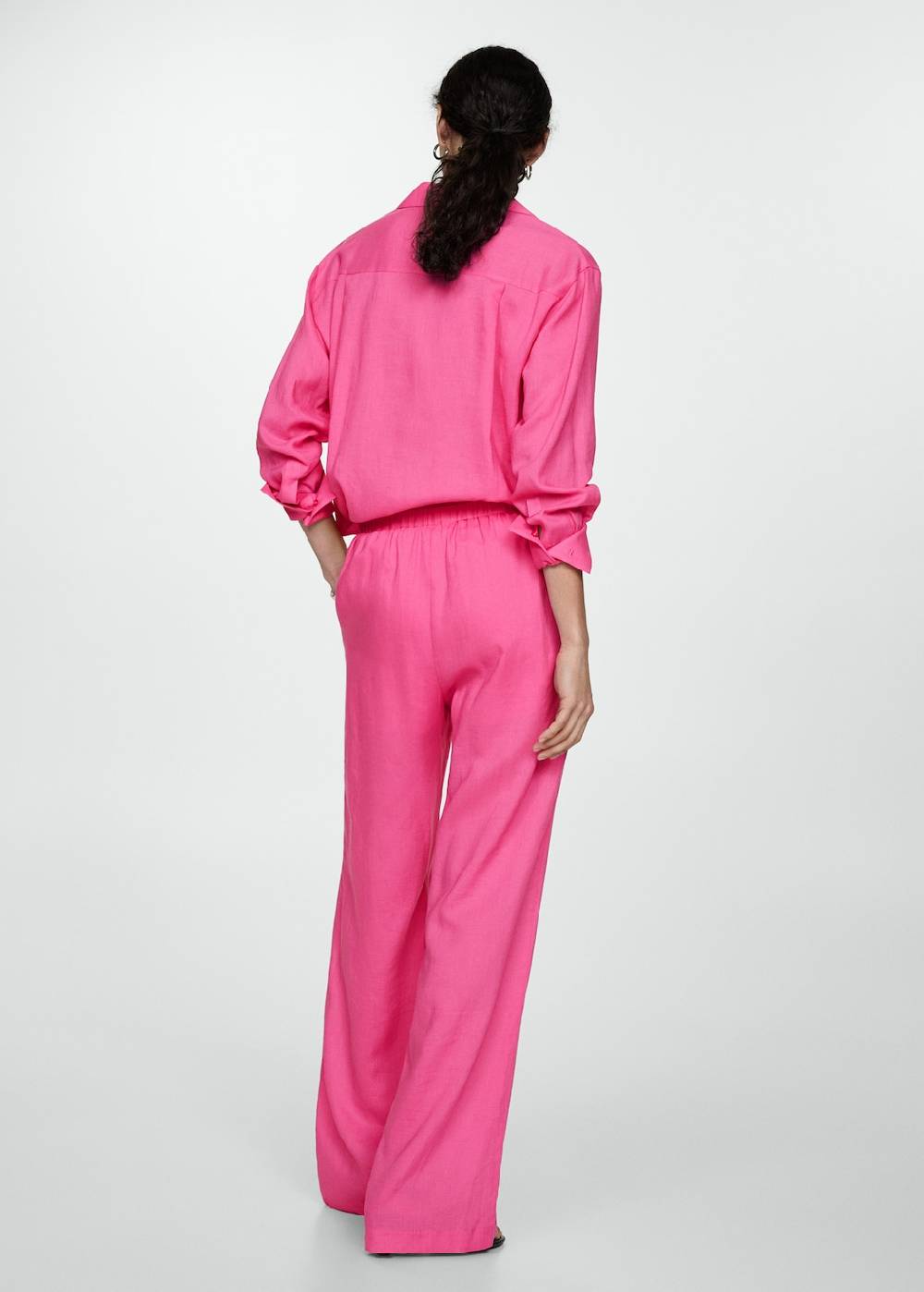 Mango Gerade Lyocell-Hose Muttertagsangebot