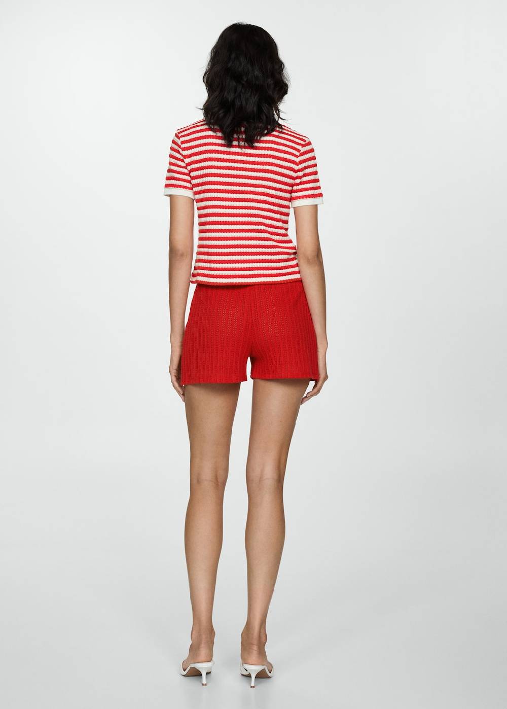 Mango Gerade Strickshorts Jubiläumsangebot