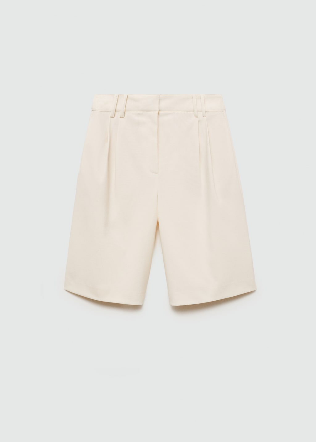 Mango Gerade Bermudashorts mit hohem Bund Exklusive Angebote