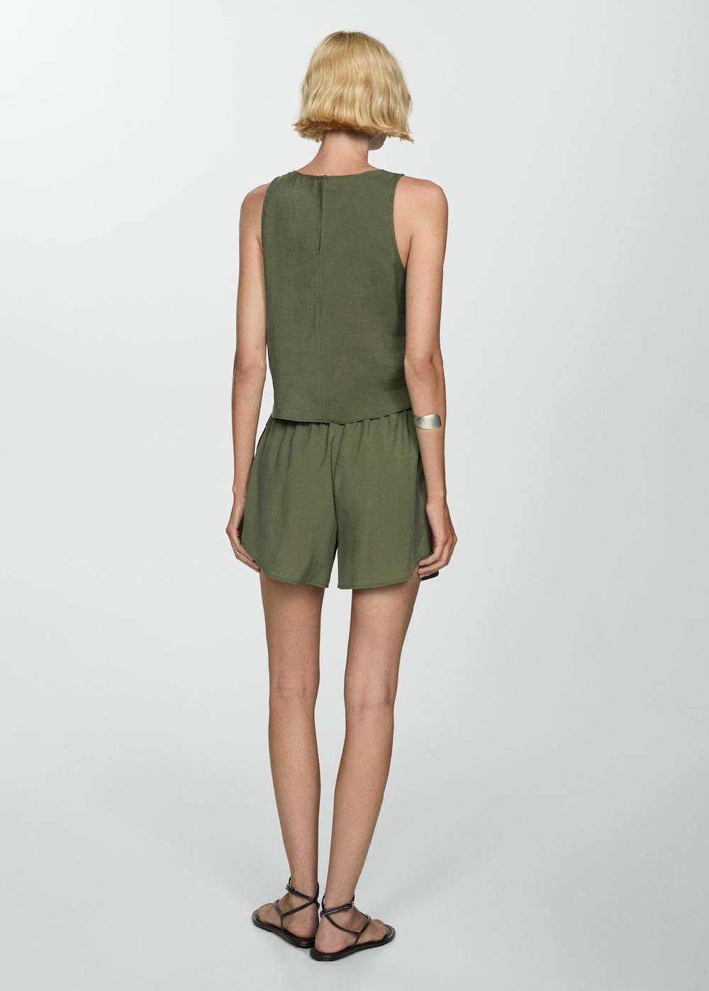 Mango Modal-Shorts mit Schleife Große Rabatte