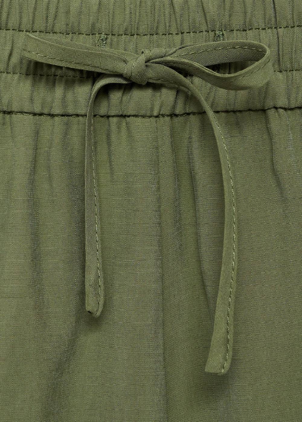 Mango Modal-Shorts mit Schleife Große Rabatte