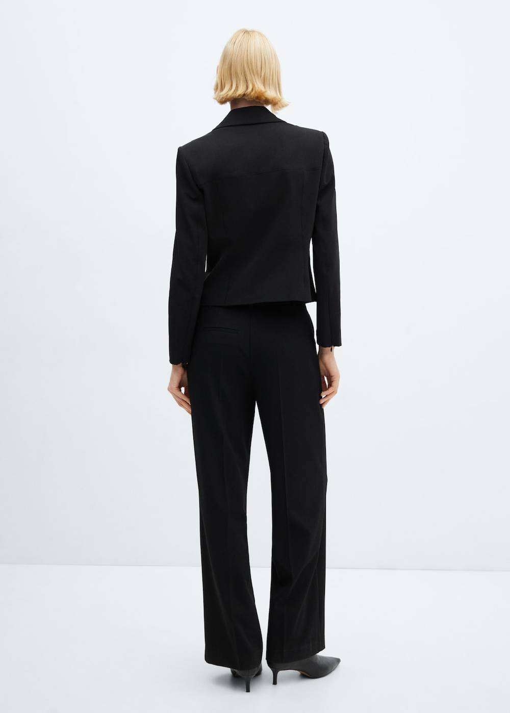 Mango Wideleg-Hose mit niedrigem Bund Kostenlose Rückgabe
