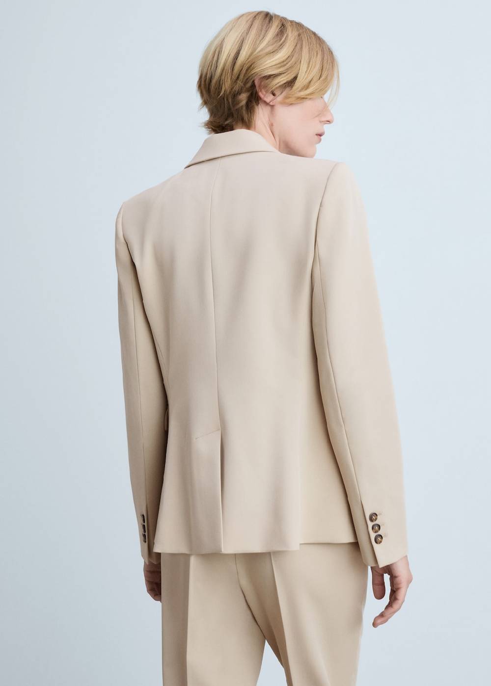 Mango Taillierter Anzug-Blazer Riesige Rabatte