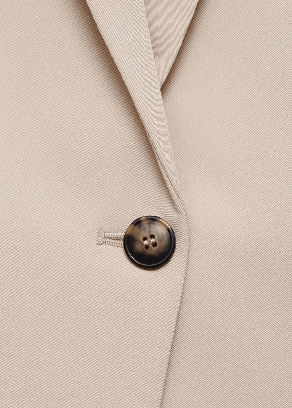 Mango Taillierter Anzug-Blazer Riesige Rabatte