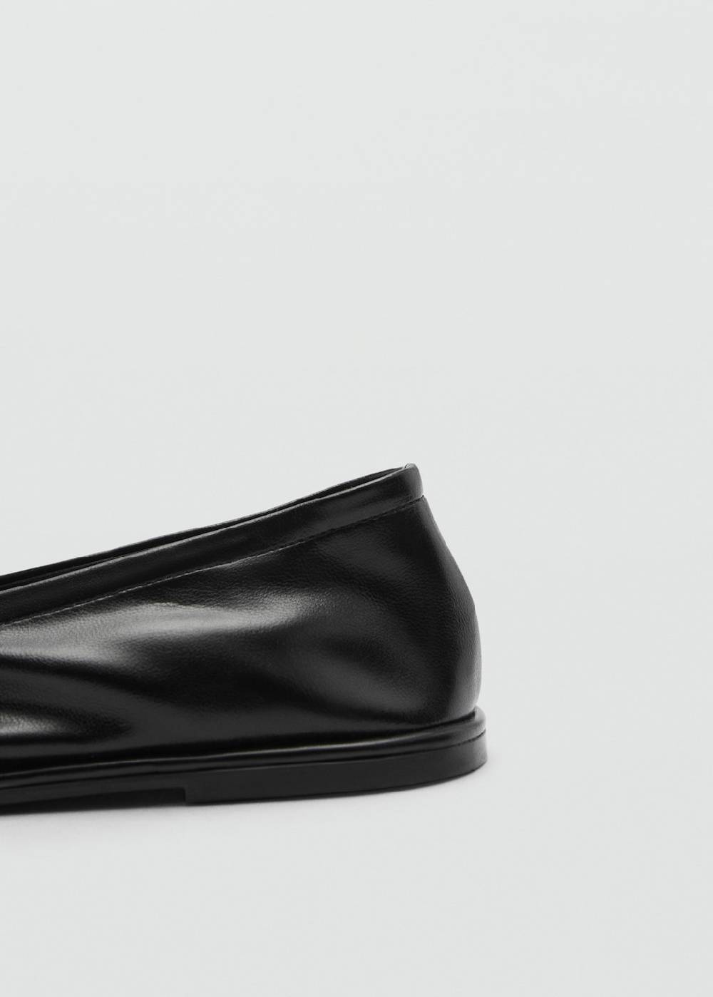 Mango Ballerinas mit runder Spitze und Schnalle Clearance-Verkauf