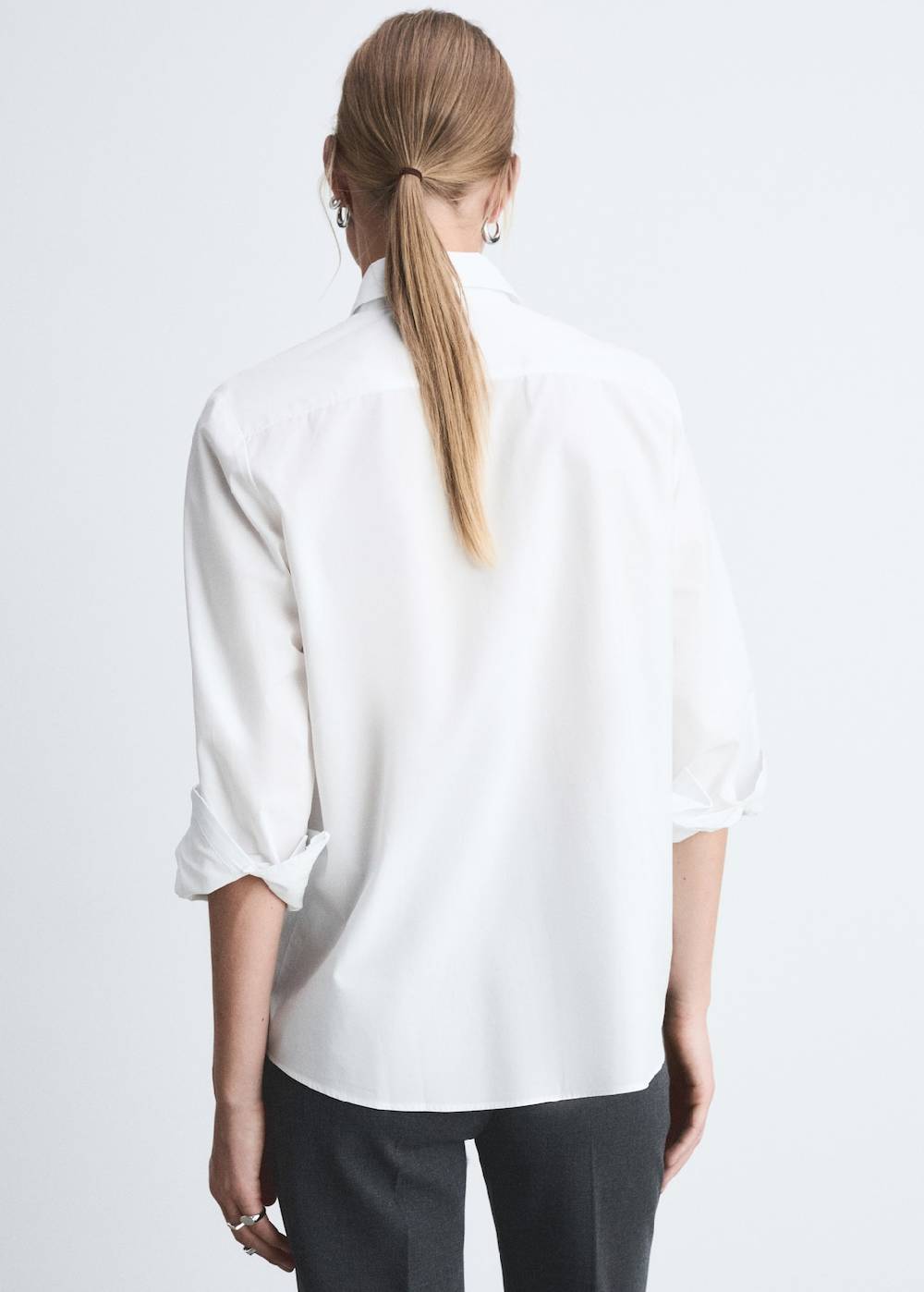 Mango Regular Fit-Hemd aus Baumwoll-Lycell-Gemisch Black Friday Preise
