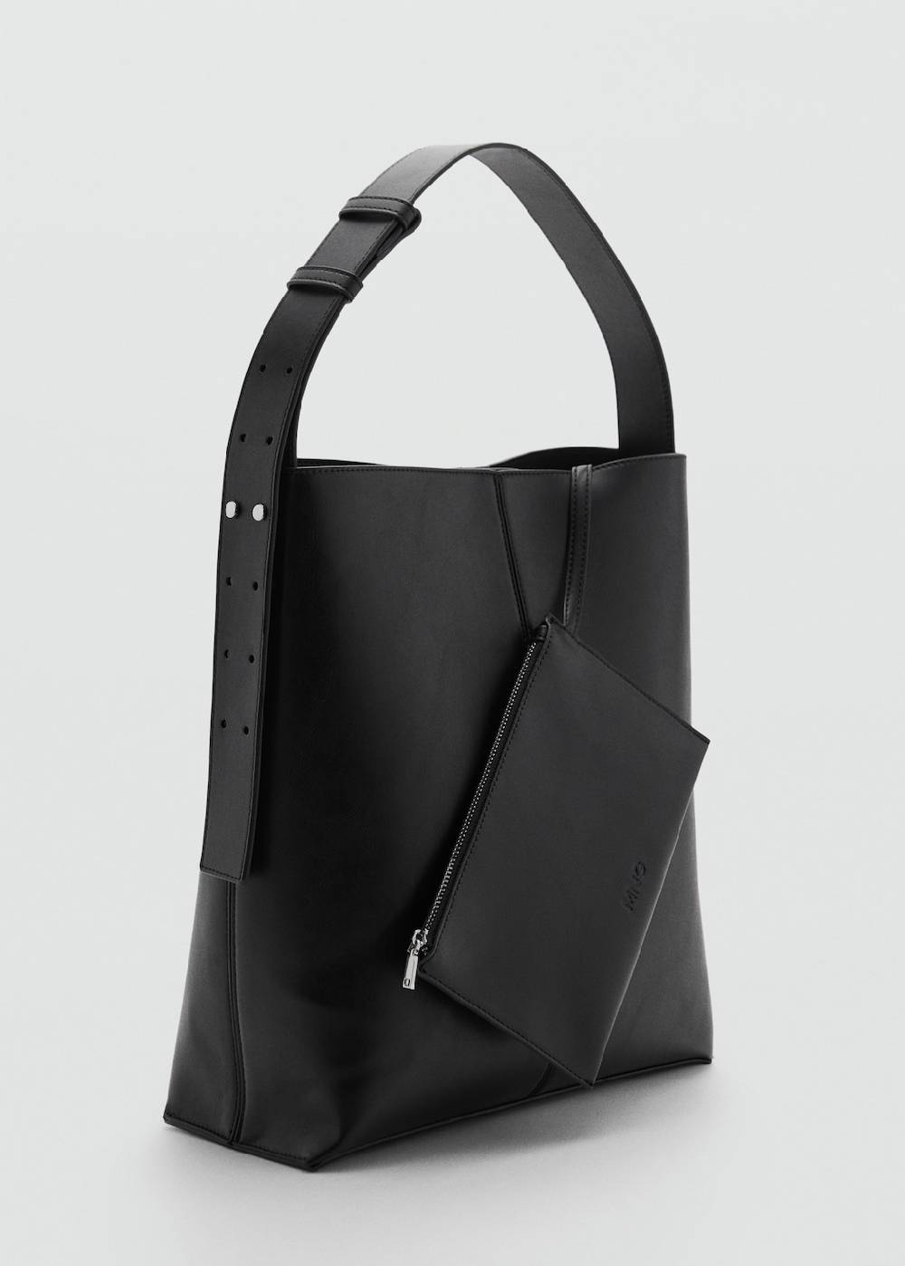 Mango Shopper Bag mit kurzem Henkel Rabatte dieses Monats