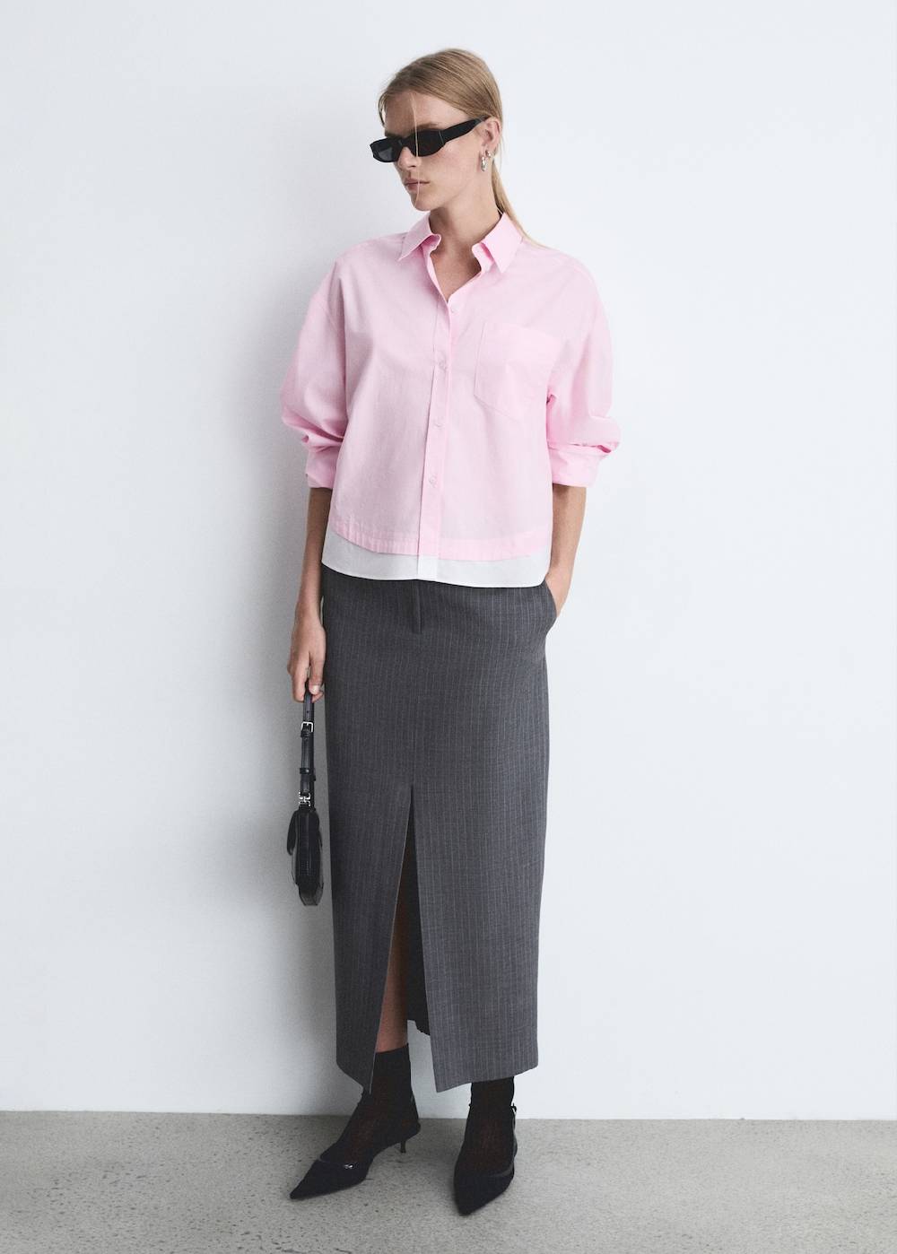 Mango Hemd double Outlet