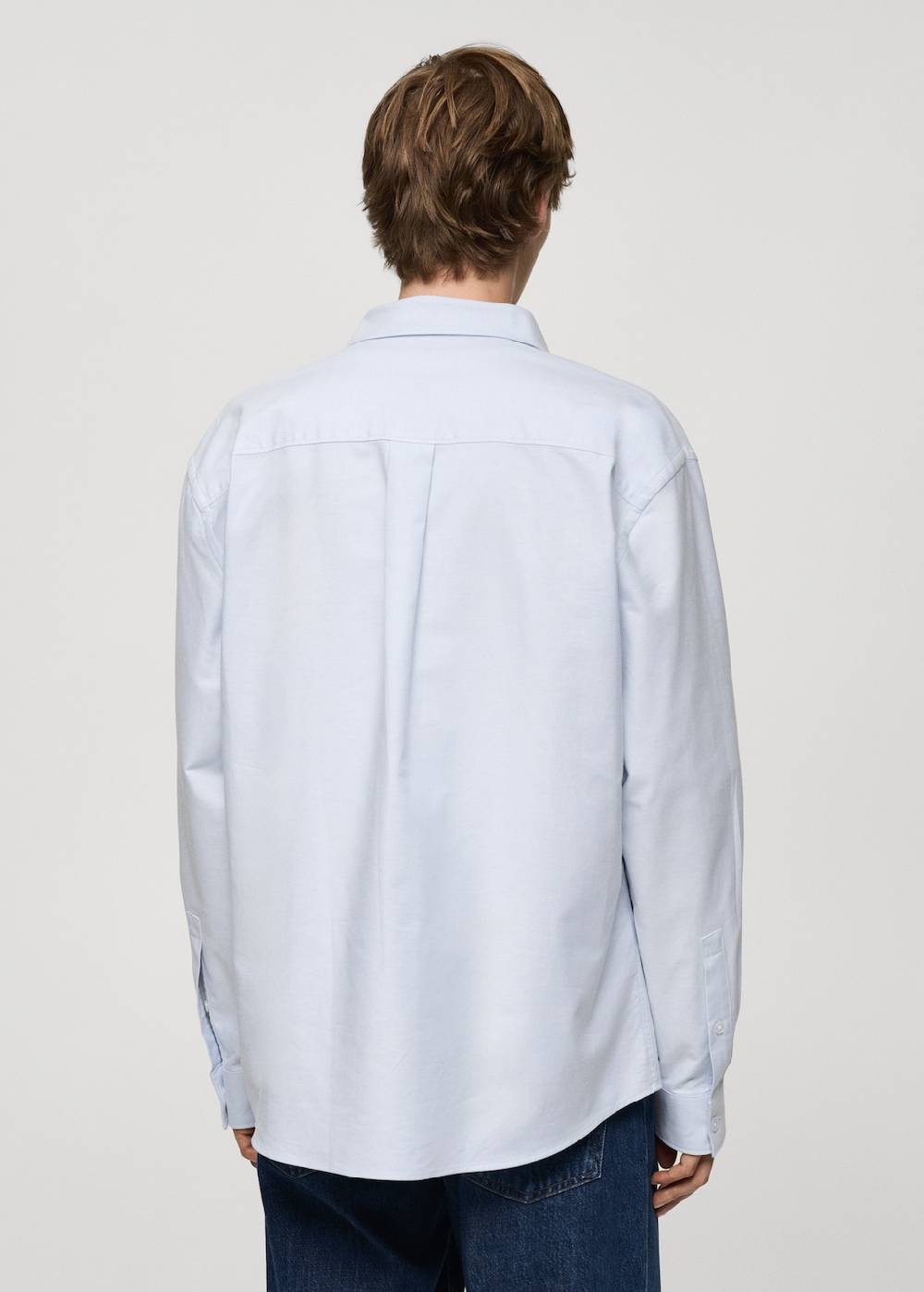 Mango Regular Fit-Hemd aus Oxfordgewebe Kostenloser Versand