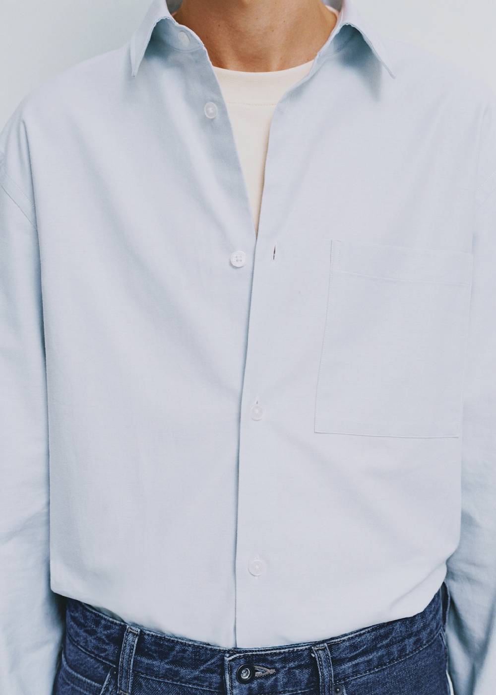 Mango Regular Fit-Hemd aus Oxfordgewebe Kostenloser Versand