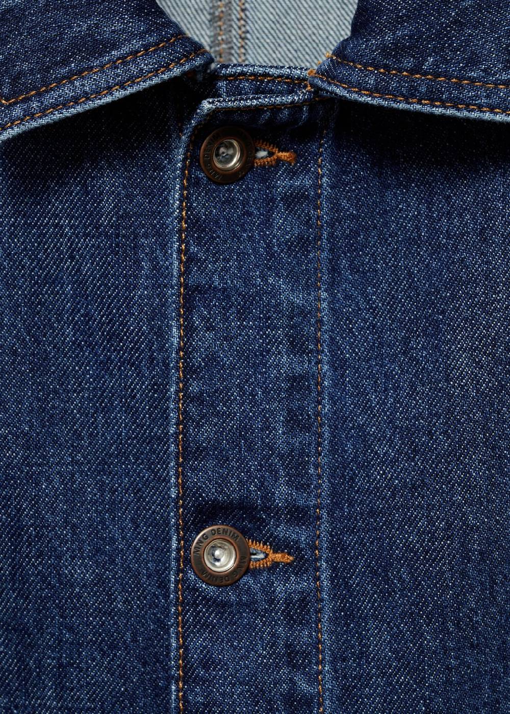 Mango Jeans-Overshirt mit Taschen Sonderangebot