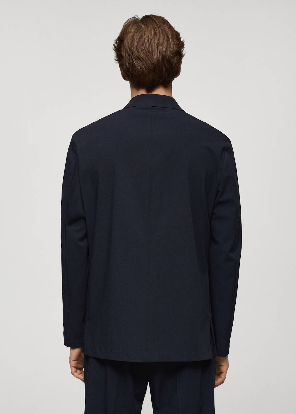 Mango Slim Fit-Anzugblazer mit Taschen Großer Ausverkauf