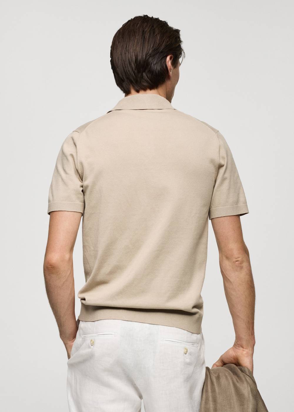 Mango Feinstrick-Poloshirt Zeitlich begrenztes Angebot