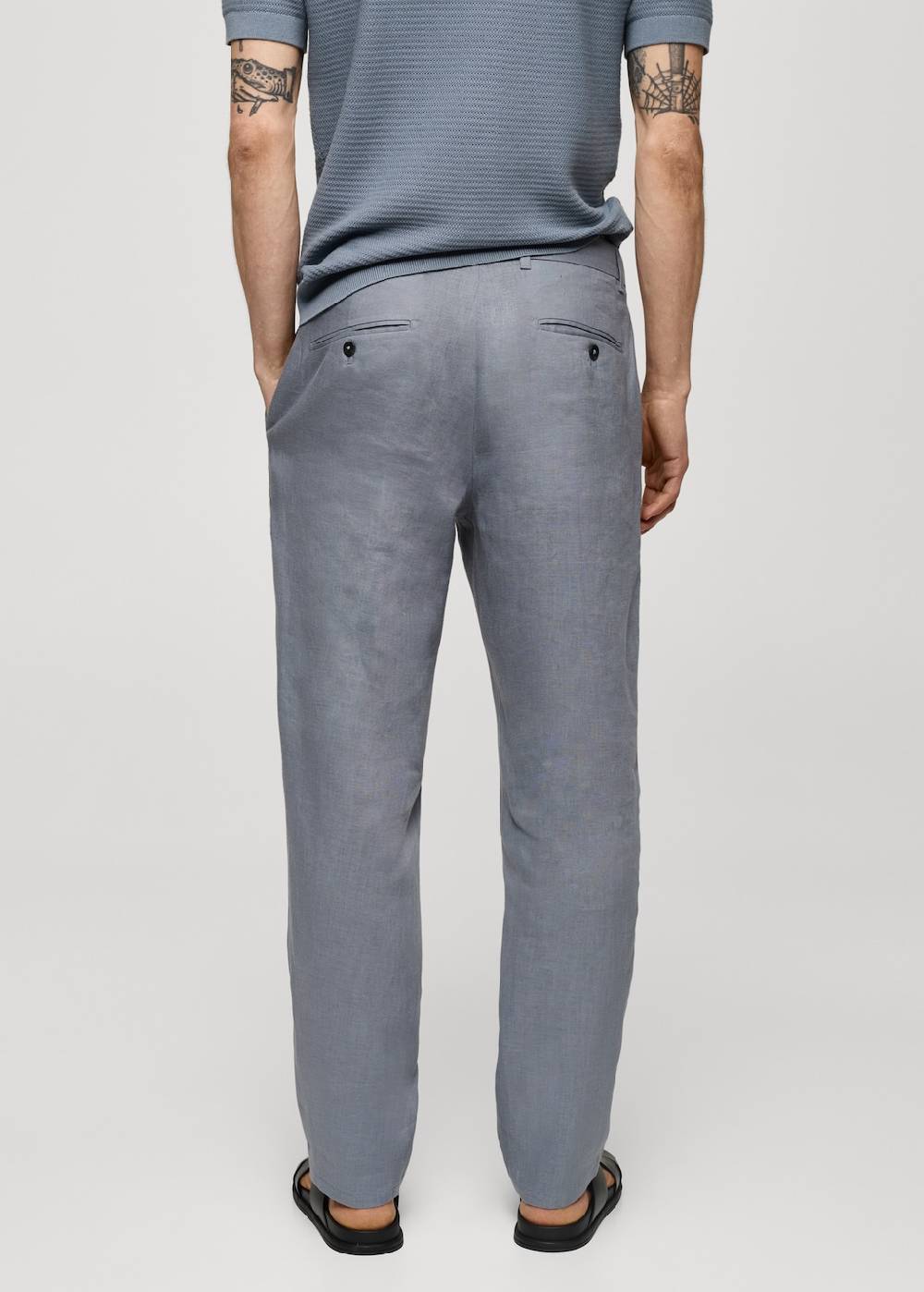 Mango Slim Fit-Hose aus 100 % Leinen Neuheiten