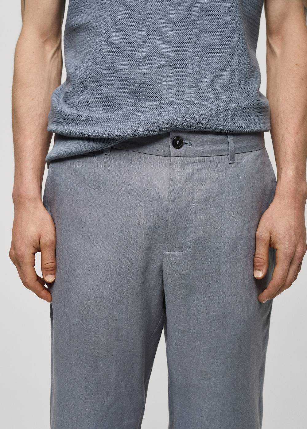 Mango Slim Fit-Hose aus 100 % Leinen Neuheiten