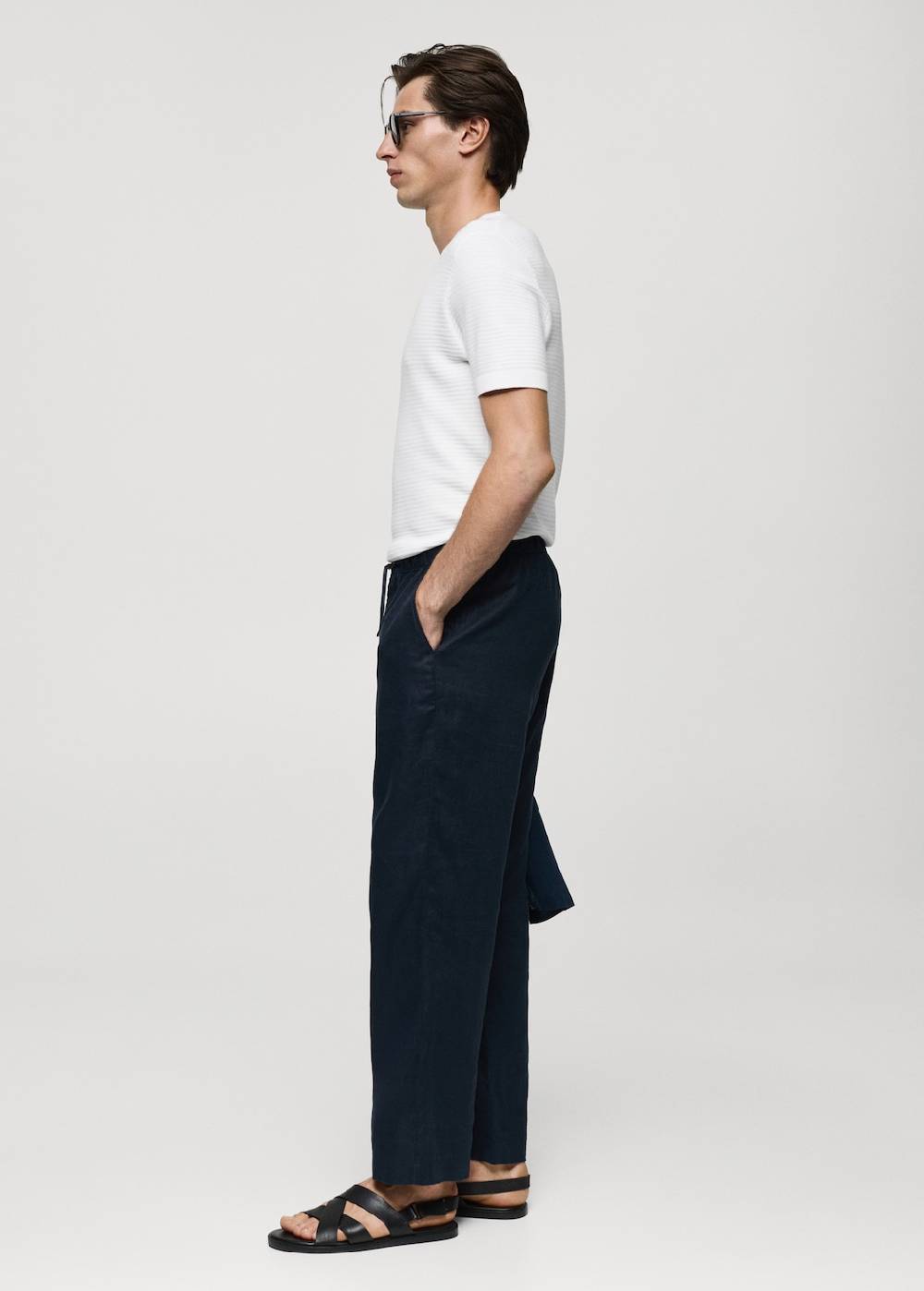 Mango Strick-T-Shirt aus Tencel mit Zopfmuster Bestseller