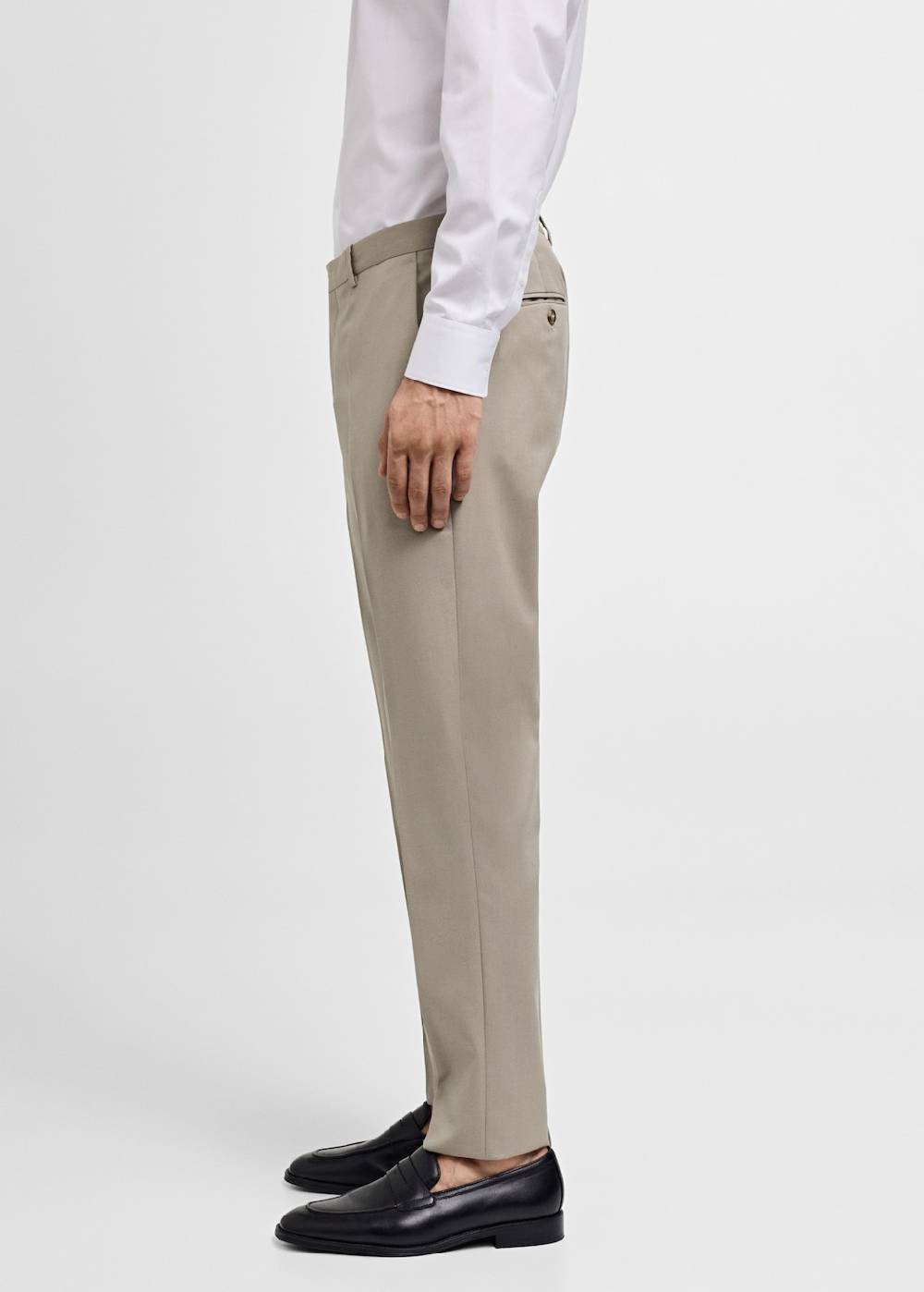 Mango Slim-Fit-Anzughose aus 100 % Schurwolle Sonderangebote
