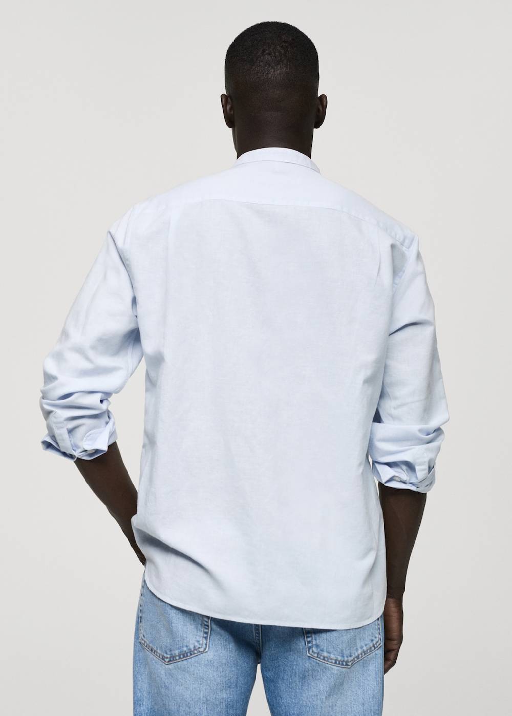 Mango Classic Fit-Leinenhemd Zeitbegrenzte Promotion