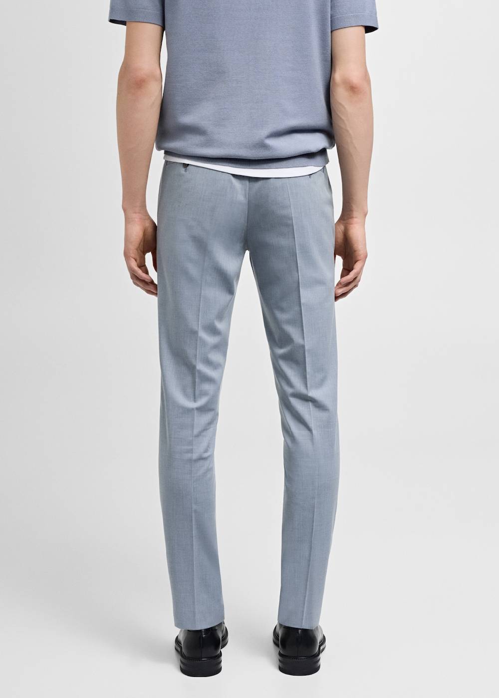 Mango Super Slim Fit-Anzughose aus Stretchstoff Vierteljährliche Förderung