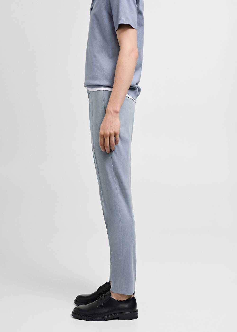 Mango Super Slim Fit-Anzughose aus Stretchstoff Vierteljährliche Förderung