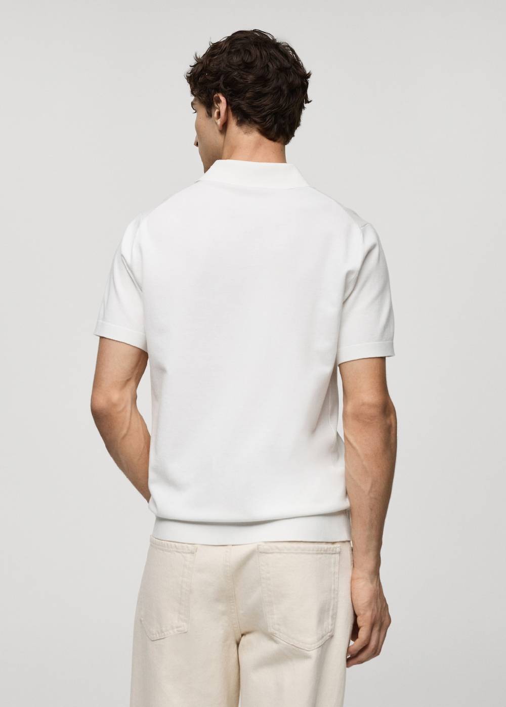Mango Feinstrick-Poloshirt 50% Rabatt mit kostenlosem Versand