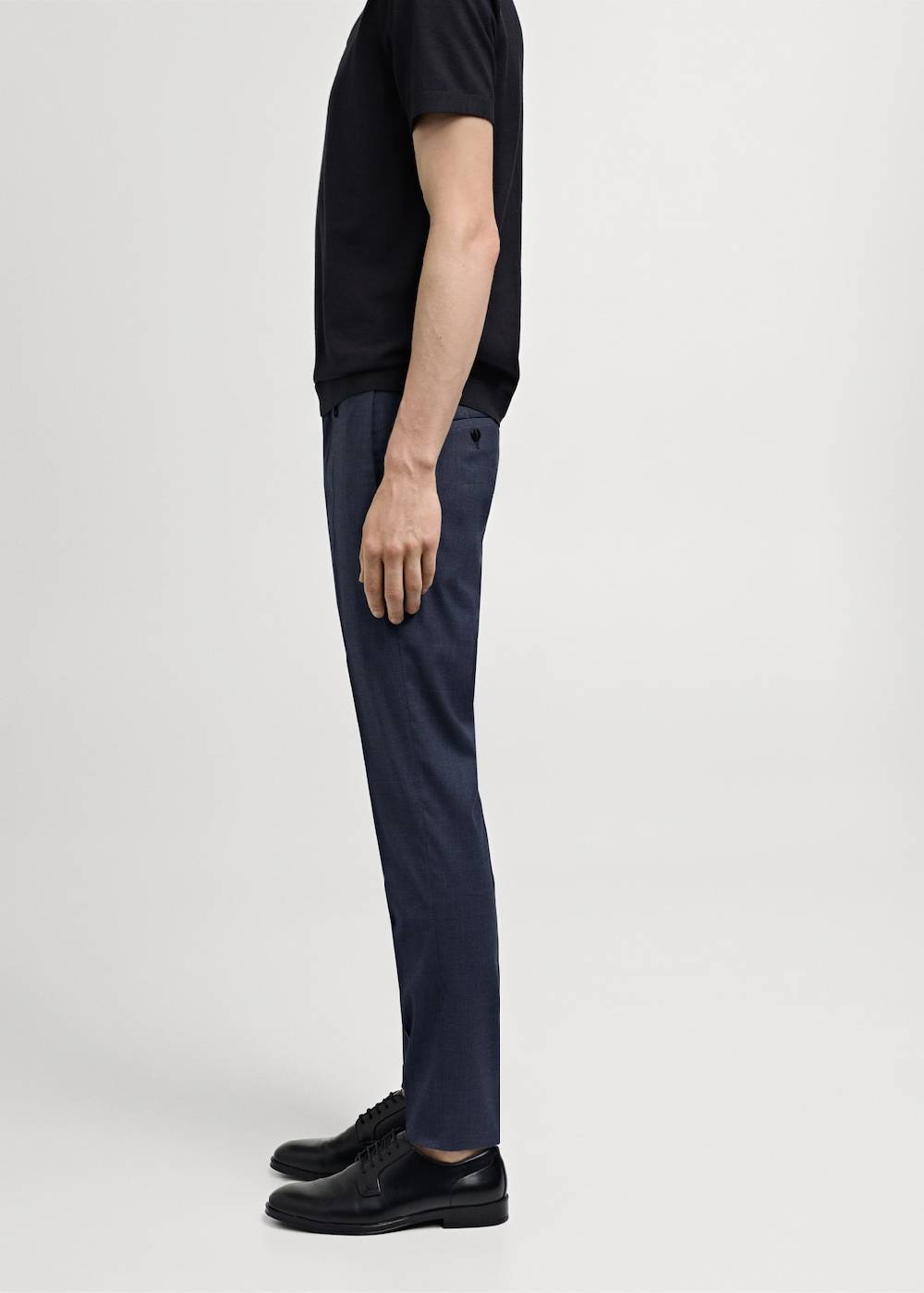 Mango Super Slim Fit-Anzughose aus Stretchstoff Kostenloser Versand international