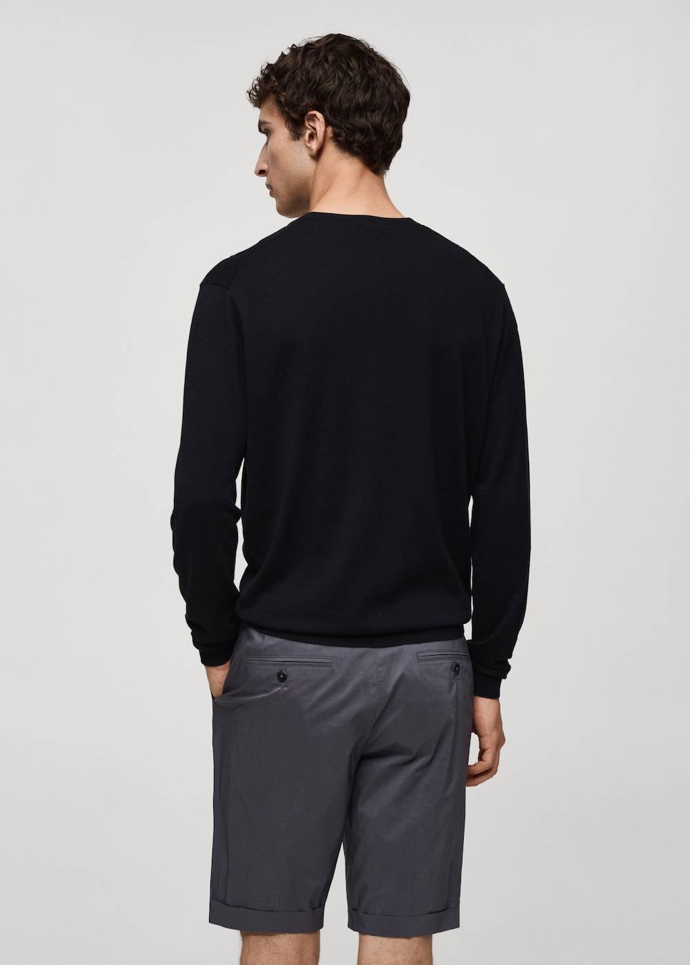 Mango Feinstrickpullover aus 100 % Baumwolle Im Verkauf