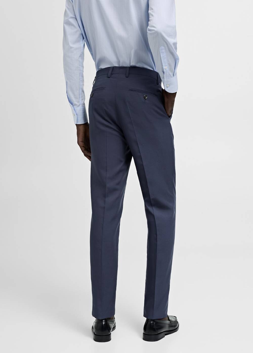 Mango Slim Fit-Anzughose aus Stretchstoff Online