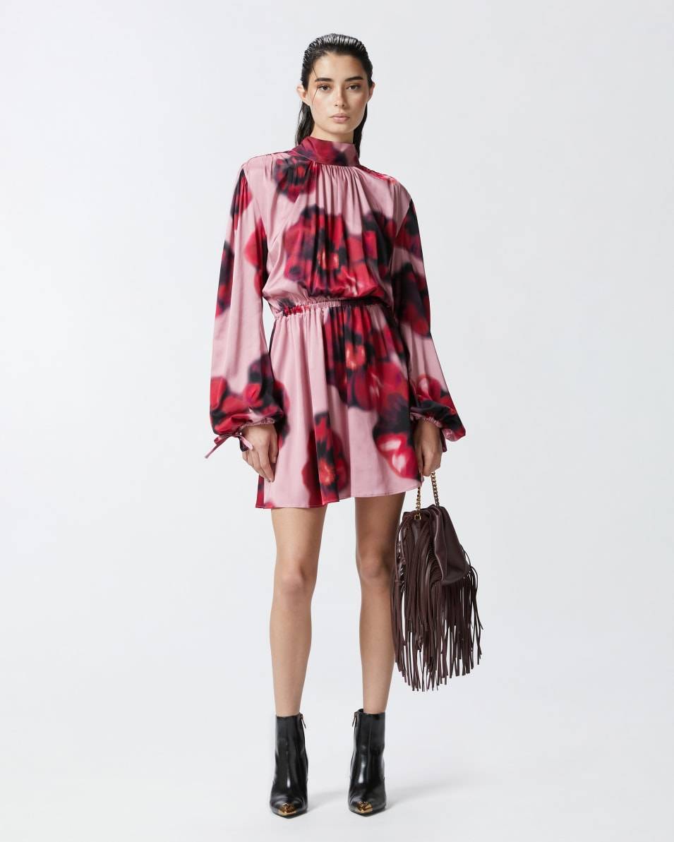 Pinko Rückenfreies Minikleid mit Blumenprint JETZT KAUFEN