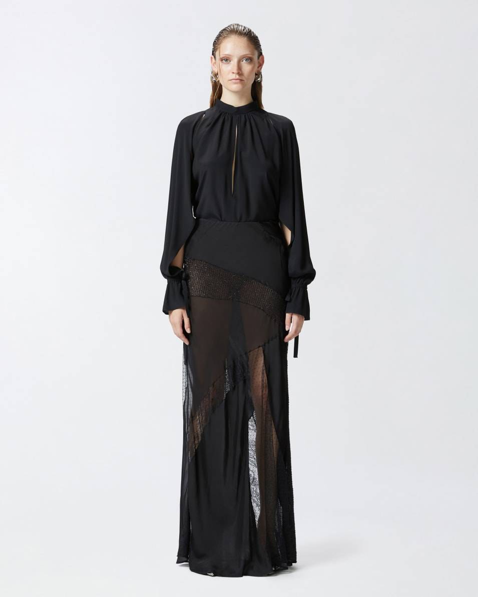 Pinko Eleganter Patchwork-Rock Super Rabatt