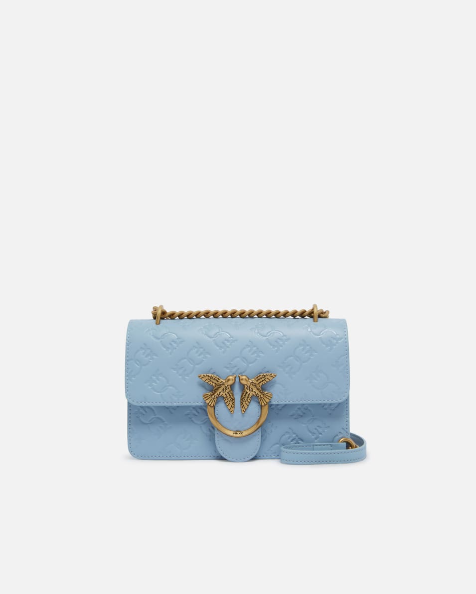 Pinko Mini Love Bag Umhängetasche mit Prägelogo