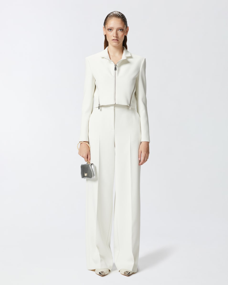 Pinko Elegante Palazzo-Hose aus Crêpe Cyber Monday