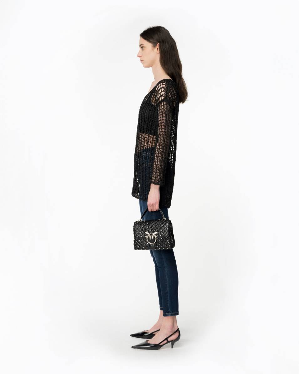 Pinko Skinny Jeans Stretch-Denim mit Stickerei auf der Rückseite Online Outlet