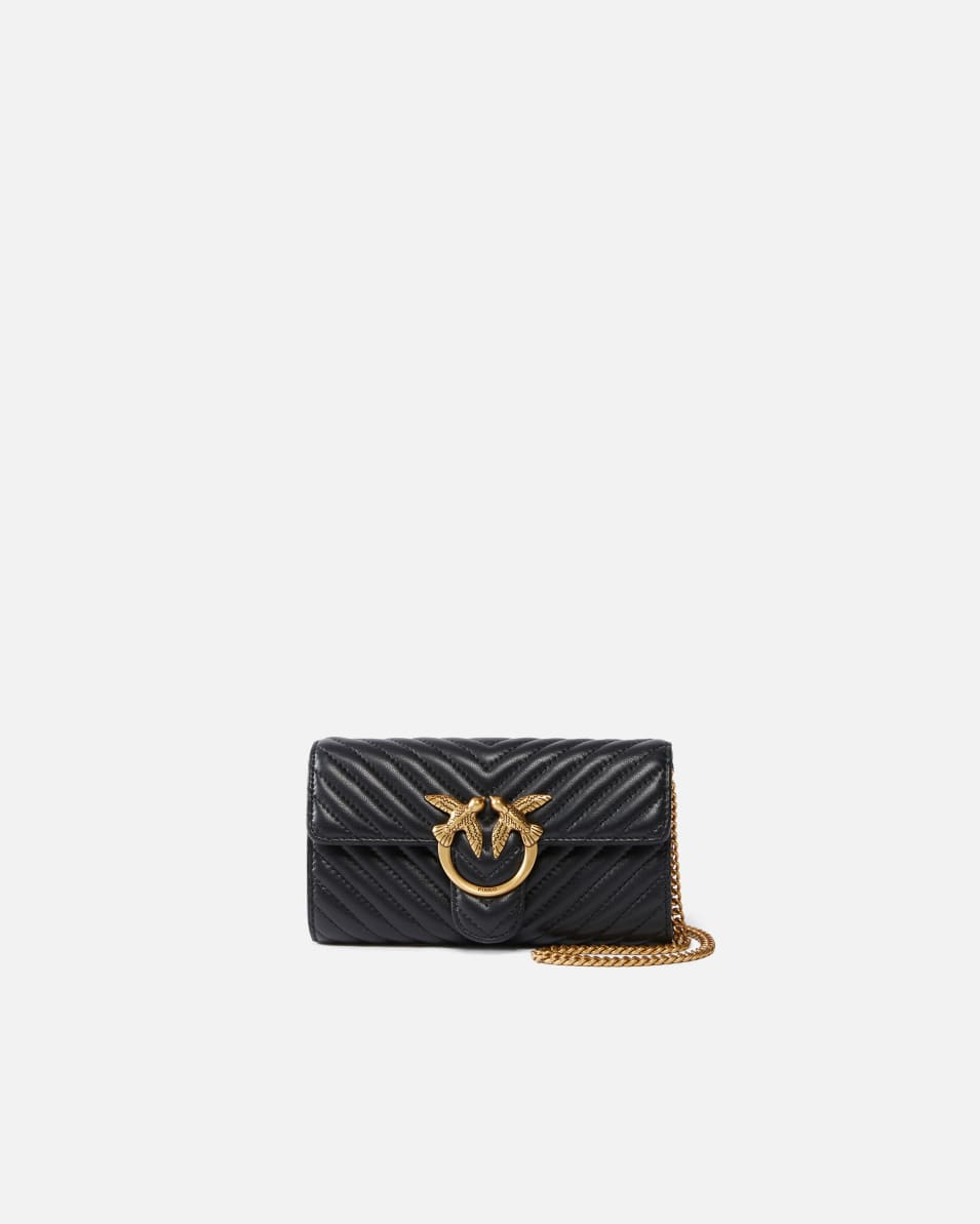 Pinko Geldbörse Love Bag One Wallet Fischgrat