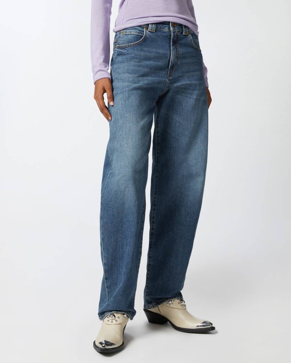 Pinko Jeans Egg Shape Vintage-Denim Exklusivangebot