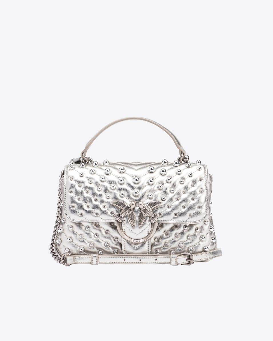 Pinko Mini Lady Love Bag Puff Metal mit Applikationen Neuheiten