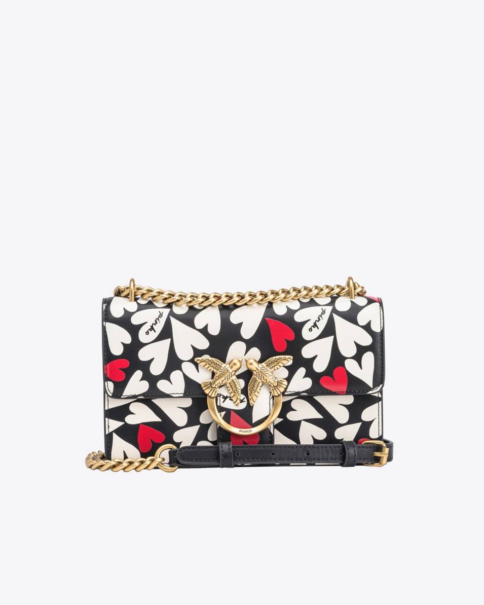 Pinko Mini Love Bag One Herzenprint Kauf eins, bekomm eins gratis