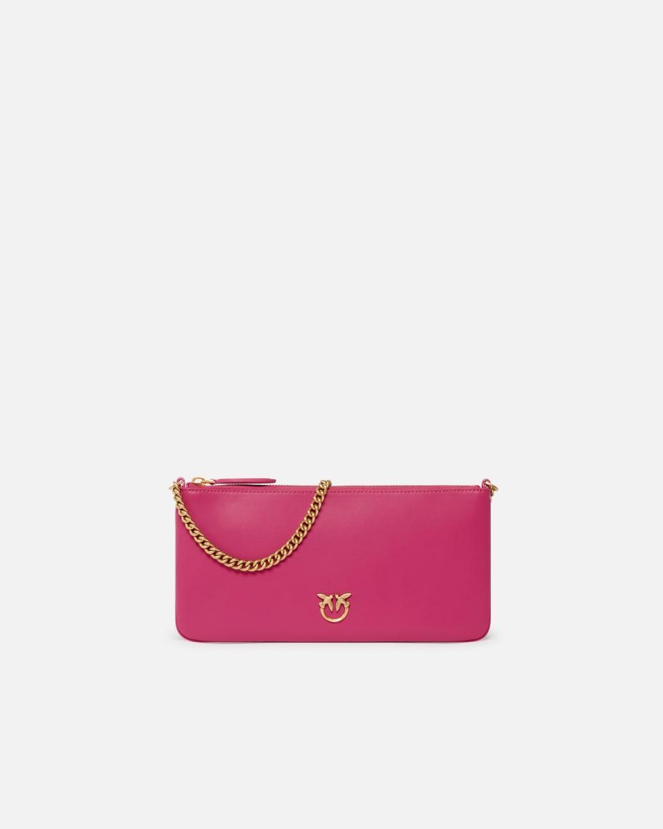 Pinko Horizontal Flat Bag aus Leder