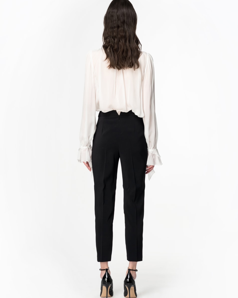 Pinko Slim-Hose aus Stretch-Crêpe 2025