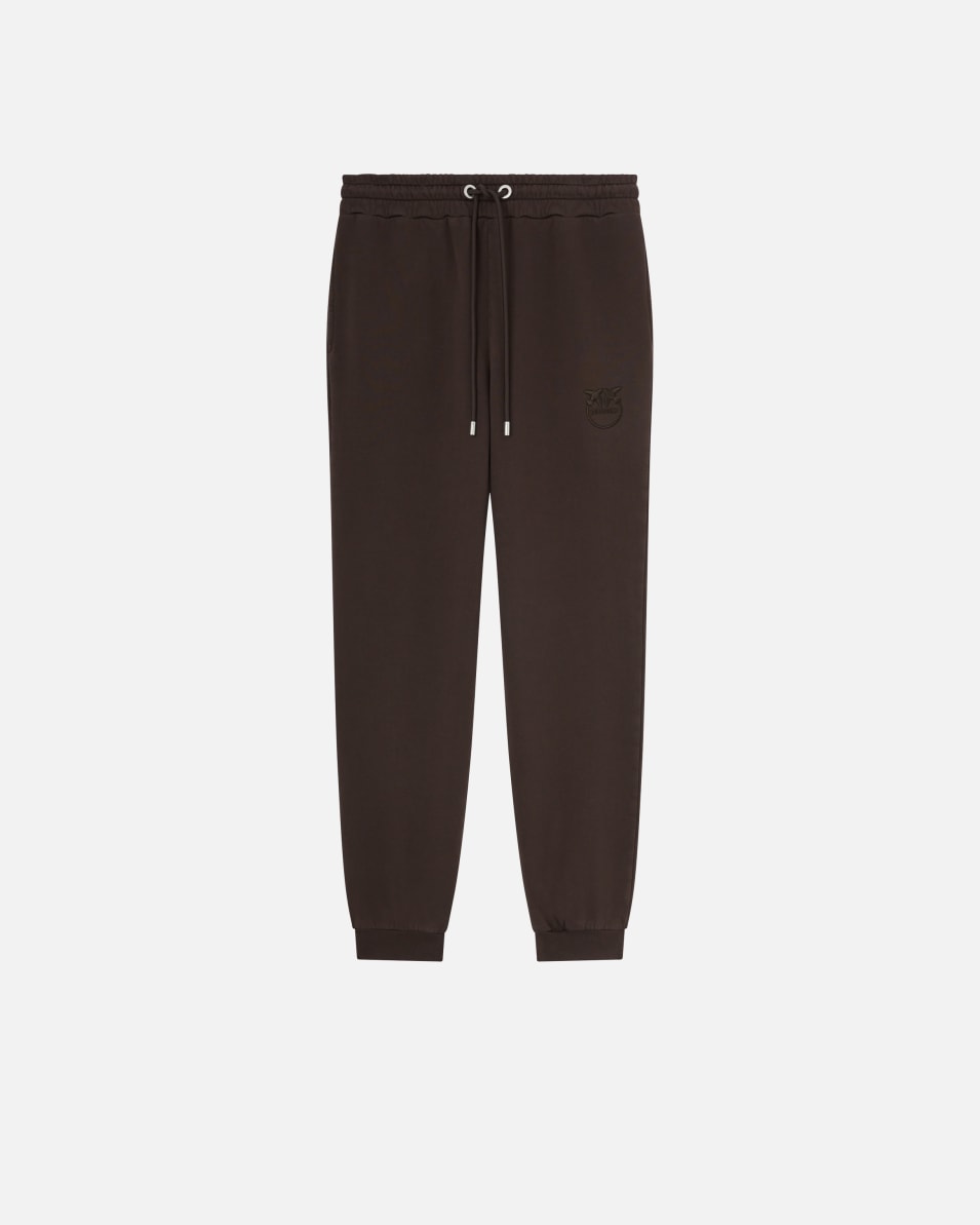 Pinko Jogginghose mit Stickerei Love Birds