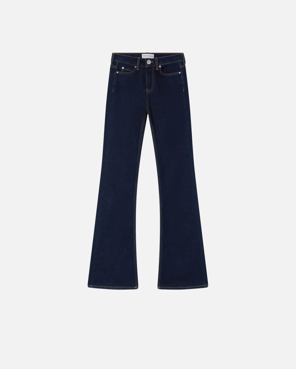 Pinko Schlagjeans aus dunklem Denim