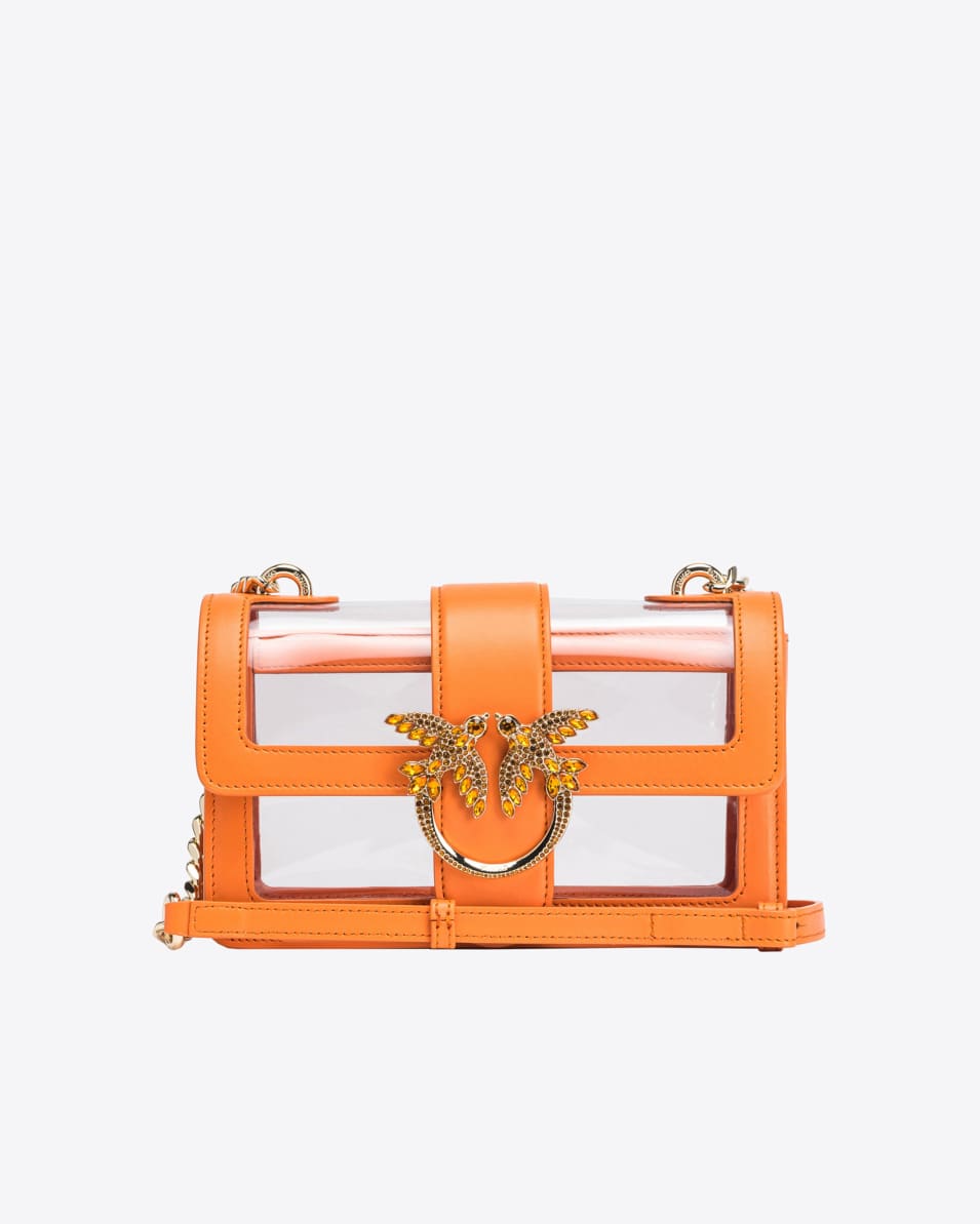Pinko Mini Love Bag One Light transparent PINKO Galleria Bis zu 65% Rabatt