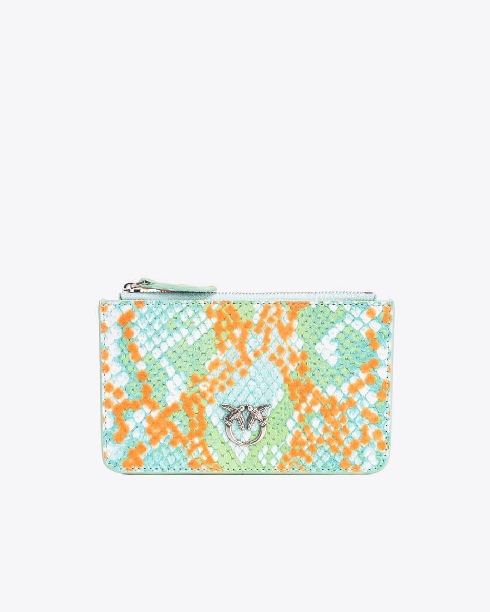 Pinko Flache Pouch-Tasche Reptil PINKO Galleria Nur für heute
