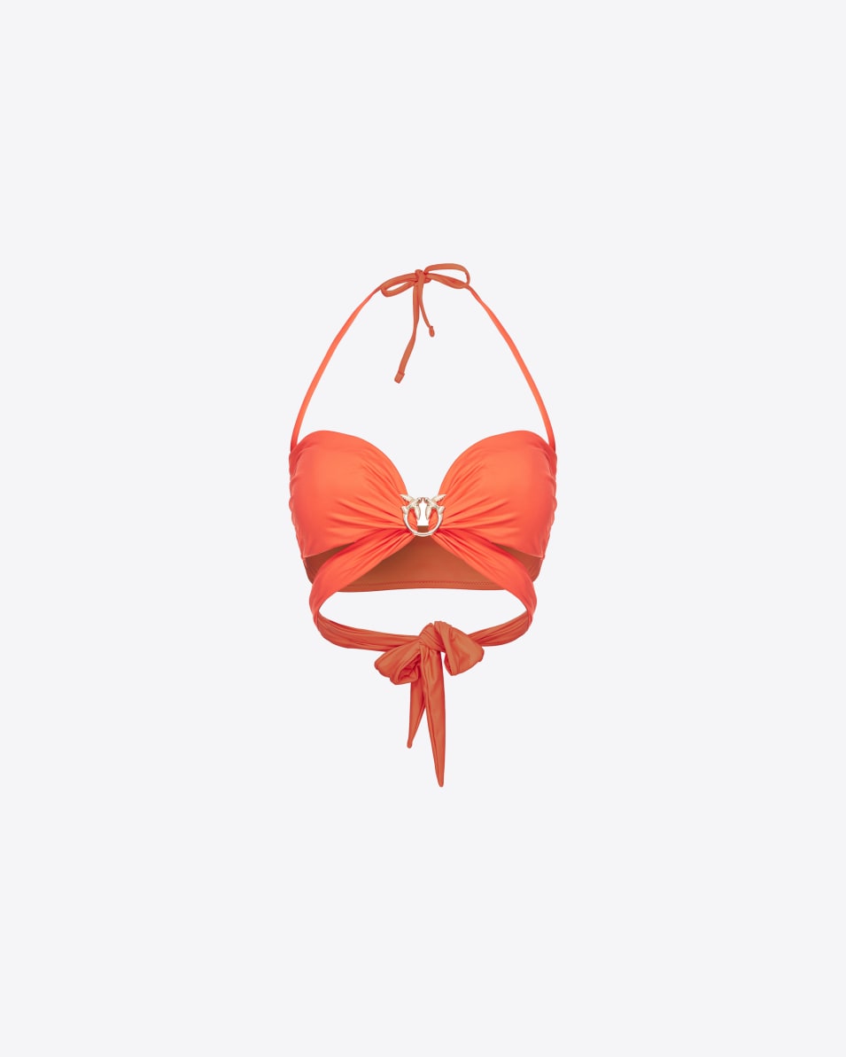 Pinko Bikinitop Schnalle Love Birds