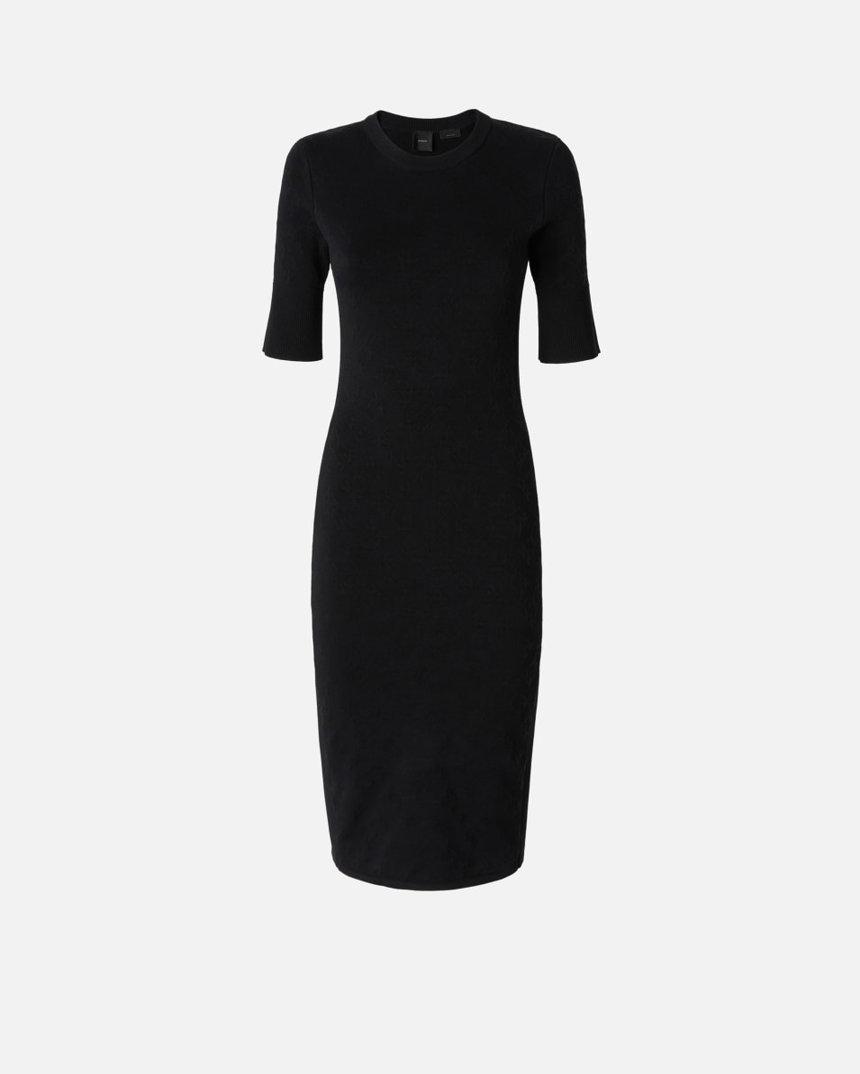 Pinko Eng anliegendes Midi-Strickkleid Verkauf