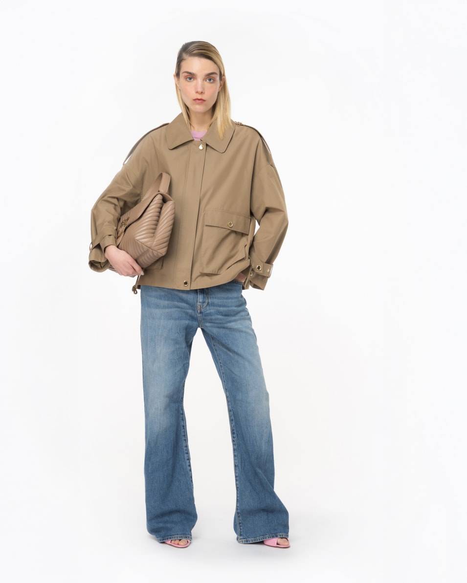 Pinko Parka aus Gabardine Limitierter Zeitrabatt