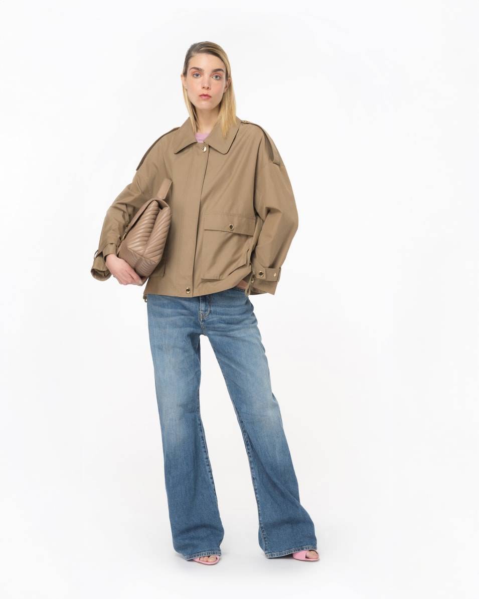 Pinko Parka aus Gabardine Limitierter Zeitrabatt